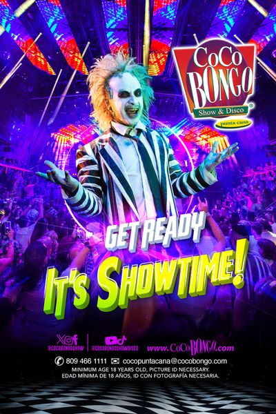 Coco Bongo Show & Disco, Downtown Punta Cana.